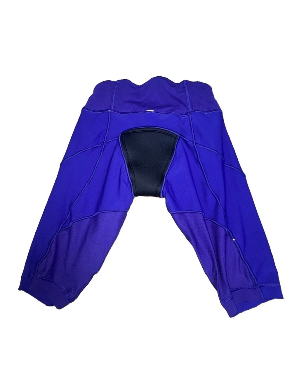 Lululemon Size 4 Presta Padded Short Bruised Berry High Noon Dot White Cycling - Picture 5 of 9